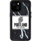 NBA Portland Trail Blazers Marble iPhone 13 Mini Waterproof Case