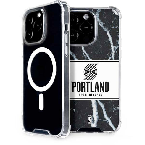 NBA Portland Trail Blazers Marble iPhone 13 Pro MagSafe Case
