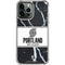 NBA Portland Trail Blazers Marble iPhone 13 Pro Max Clear Case