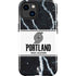 NBA Portland Trail Blazers Marble iPhone 15 Plus Impact Case