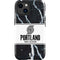 NBA Portland Trail Blazers Marble iPhone 14 Plus Impact Case