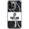 NBA Portland Trail Blazers Marble iPhone 15 Pro Clear Case