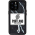 NBA Portland Trail Blazers Marble iPhone 14 Pro Max Waterproof Case