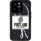 NBA Portland Trail Blazers Marble iPhone 14 Pro Waterproof Case