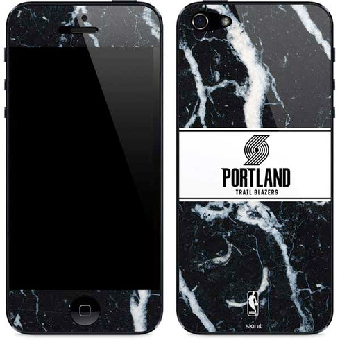 NBA Portland Trail Blazers Marble iPhone 5/5s/5SE Skin