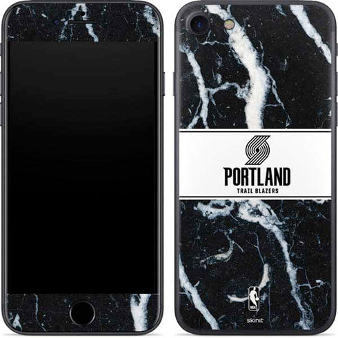 NBA Portland Trail Blazers Marble iPhone 7 Skin