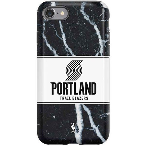 NBA Portland Trail Blazers Marble iPhone SE (2nd & 3rd Gen) Pro Case