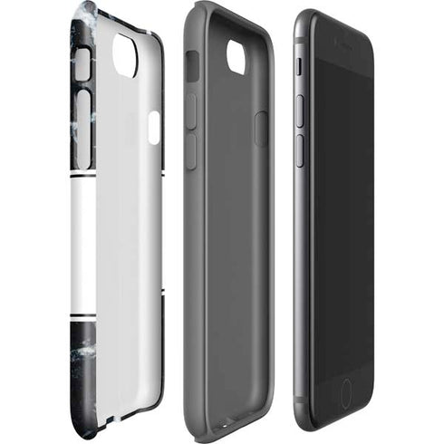 NBA Portland Trail Blazers Marble iPhone SE (2nd & 3rd Gen) Pro Case