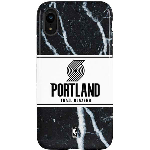 NBA Portland Trail Blazers Marble iPhone XR Pro Case