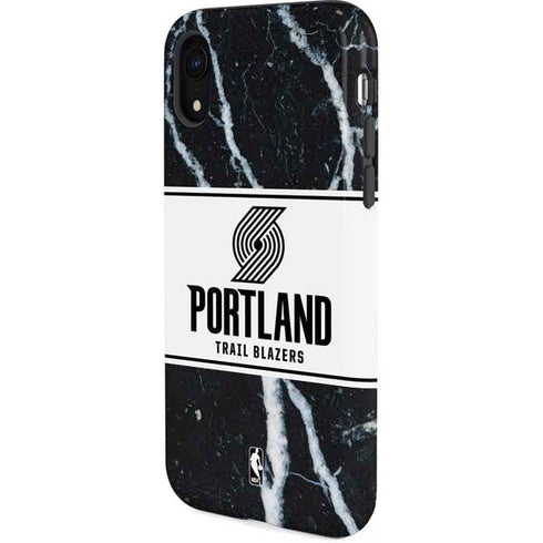 NBA Portland Trail Blazers Marble iPhone XR Pro Case