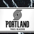 NBA Portland Trail Blazers Marble iPhone XR Skin