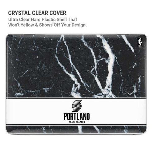 NBA Portland Trail Blazers Marble MacBook Air 15in (2023-2025) Case plus Skin