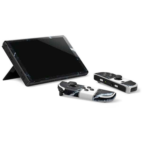NBA Portland Trail Blazers Marble Nintendo Switch OLED (2021) Skin