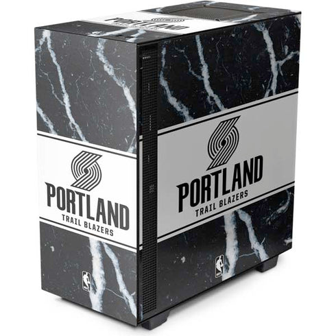 NBA Portland Trail Blazers Marble NZXT H510 Compact ATX Mid-Tower Case Skin