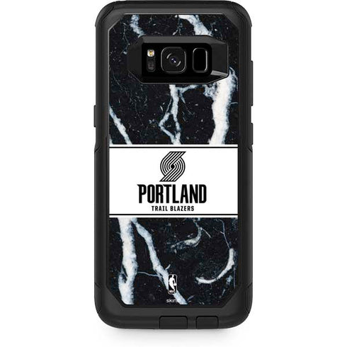 NBA Portland Trail Blazers Marble Otterbox Commuter Galaxy Skin