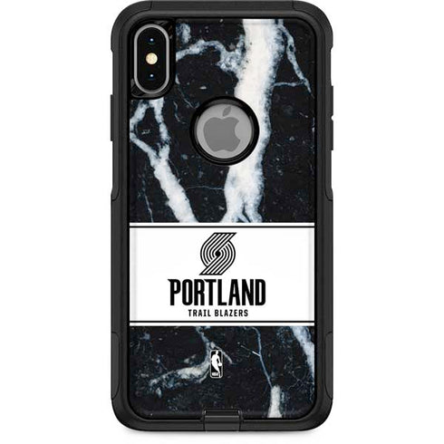 NBA Portland Trail Blazers Marble Otterbox Commuter iPhone Skin