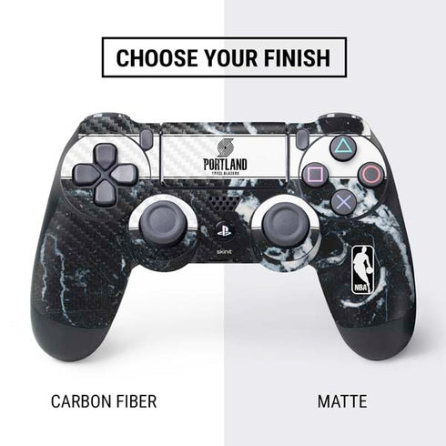 NBA Portland Trail Blazers Marble PS4 Controller Skin