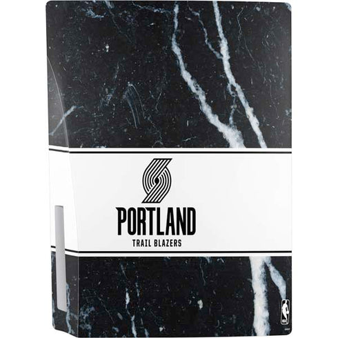 NBA Portland Trail Blazers Marble PS5 Bundle Skin