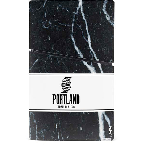 NBA Portland Trail Blazers Marble PS5 Slim Digital Edition Console Skin