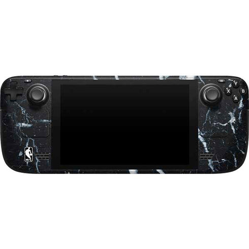 NBA Portland Trail Blazers Marble Steam Deck Handheld Gaming Computer Skin