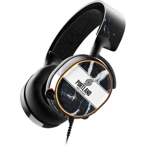NBA Portland Trail Blazers Marble SteelSeries Arctis 5 Skin