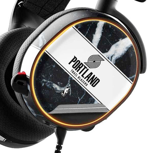 NBA Portland Trail Blazers Marble SteelSeries Arctis 5 Skin