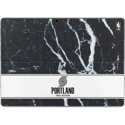 NBA Portland Trail Blazers Marble Surface Pro 9 Skin