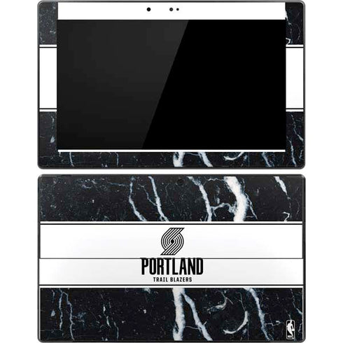 NBA Portland Trail Blazers Marble Surface Pro Tablet Skin