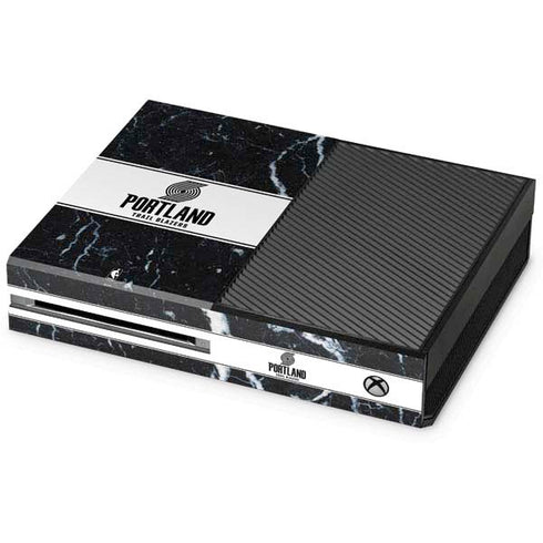 NBA Portland Trail Blazers Marble Xbox One Console Skin