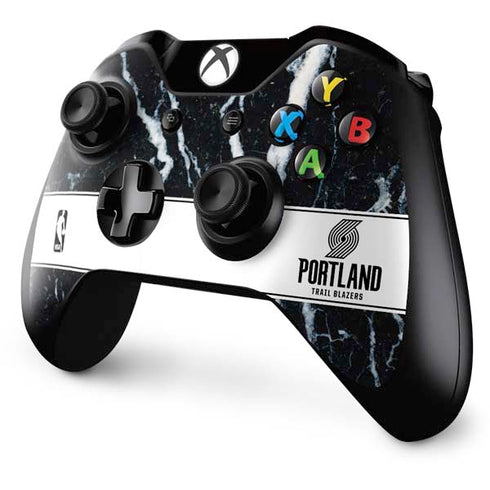 NBA Portland Trail Blazers Marble Xbox One Controller Skin