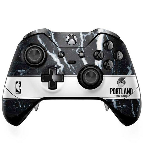 NBA Portland Trail Blazers Marble Xbox One Elite Controller Skin