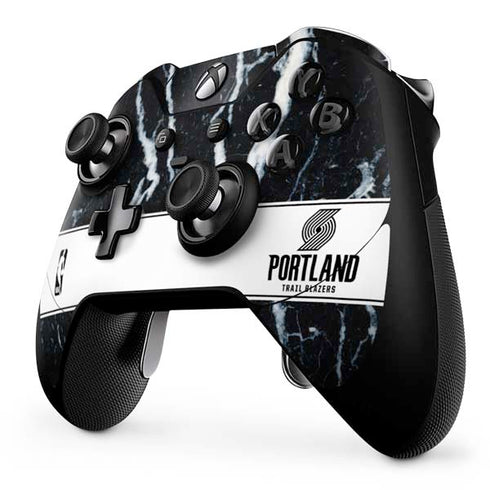 NBA Portland Trail Blazers Marble Xbox One Elite Controller Skin