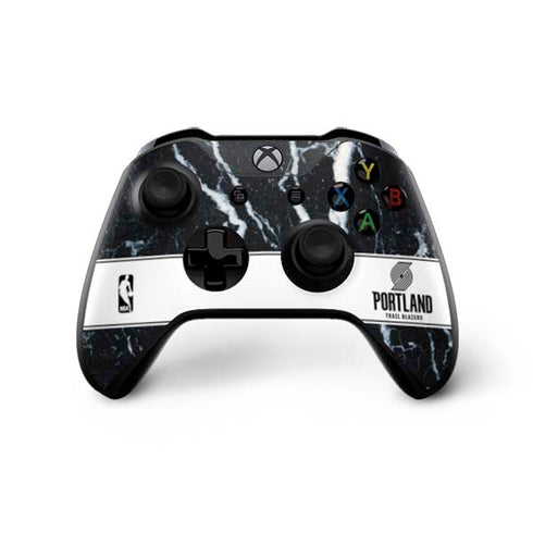 NBA Portland Trail Blazers Marble Xbox One X Controller Skin