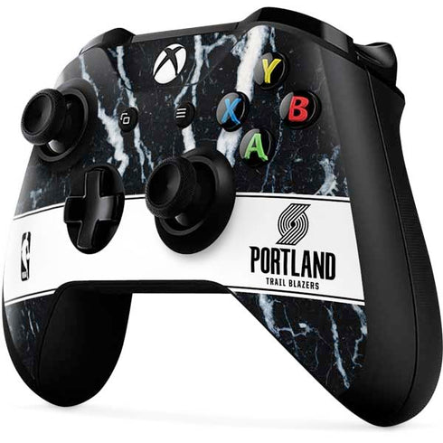 NBA Portland Trail Blazers Marble Xbox One X Controller Skin