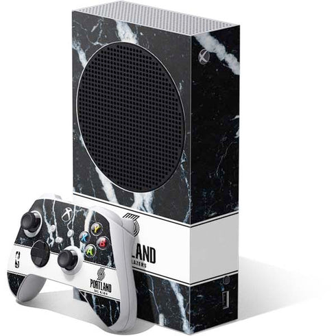 NBA Portland Trail Blazers Marble Xbox Series S Bundle Skin