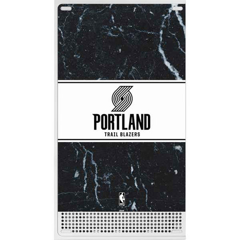 NBA Portland Trail Blazers Marble Xbox Series S Skins