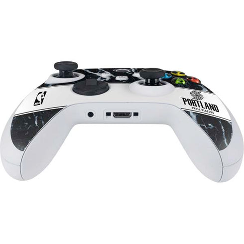 NBA Portland Trail Blazers Marble Xbox Series S Controller Skin