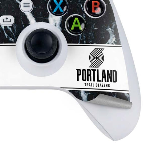 NBA Portland Trail Blazers Marble Xbox Series S Controller Skin