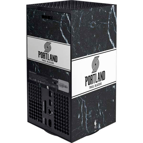 NBA Portland Trail Blazers Marble Xbox Series X Bundle Skin