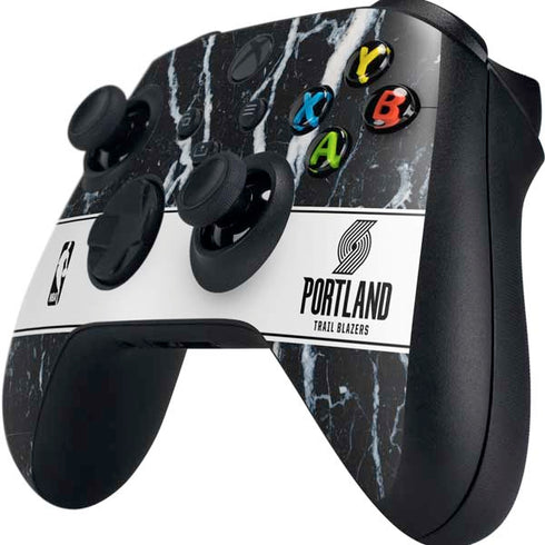 NBA Portland Trail Blazers Marble Xbox Series X Controller Skin