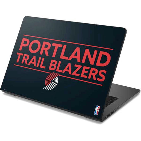 NBA Portland Trail Blazers Standard - Black Dell Chromebook Skin
