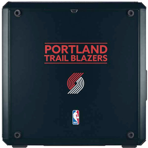 NBA Portland Trail Blazers Standard - Black Cooler Master MasterBox Q300L Mini Tower Skin