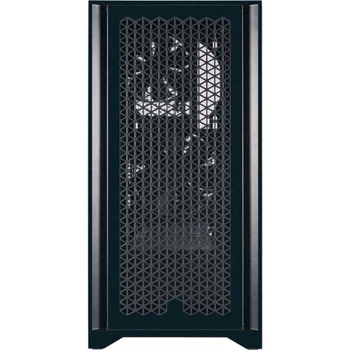NBA Portland Trail Blazers Standard - Black Corsair 4000D Tempered Glass Mid-Tower ATX Case Skin