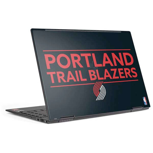 NBA Portland Trail Blazers Standard - Black HP Envy Skin
