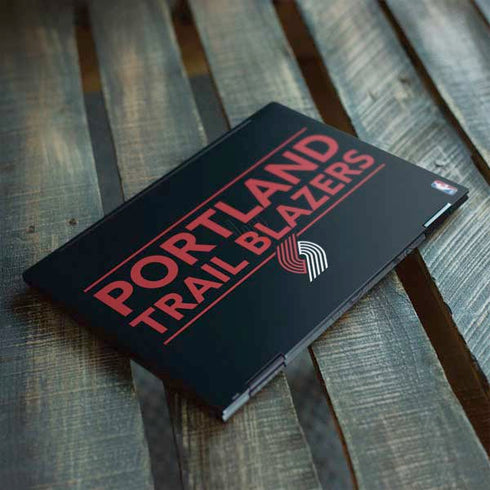 NBA Portland Trail Blazers Standard - Black HP Envy Skin