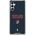 NBA Portland Trail Blazers Standard - Black Galaxy A15 5G Clear Case