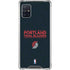 NBA Portland Trail Blazers Standard - Black Galaxy A51 5G Clear Case