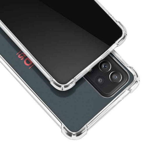 NBA Portland Trail Blazers Standard - Black Galaxy A52 5G Clear Case