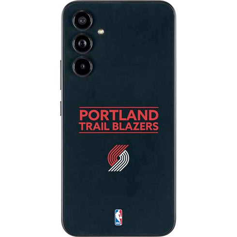 NBA Portland Trail Blazers Standard - Black Galaxy A54 5G Skin
