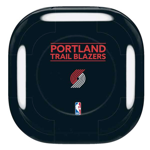 NBA Portland Trail Blazers Standard - Black Galaxy Buds Pro Skin